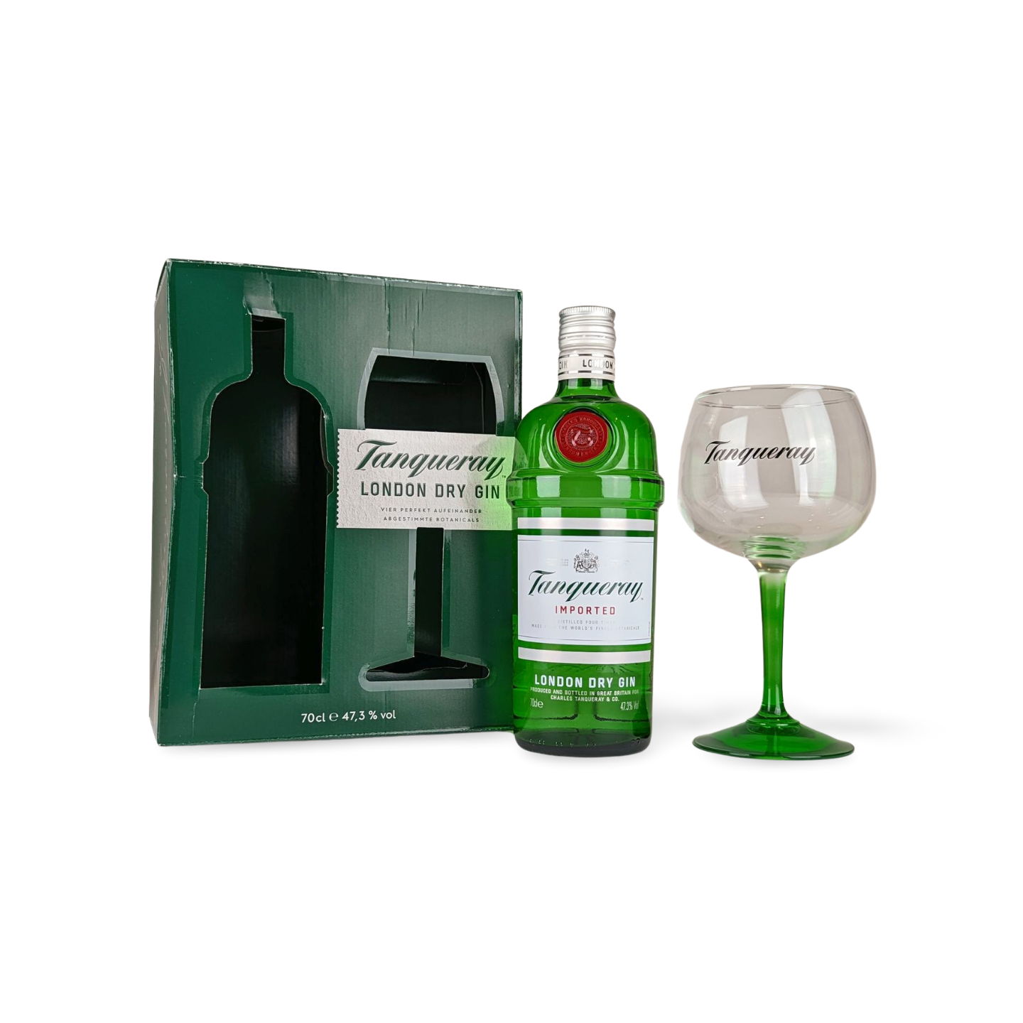 Tanqueray London Dry Gin mit Copa-Glas