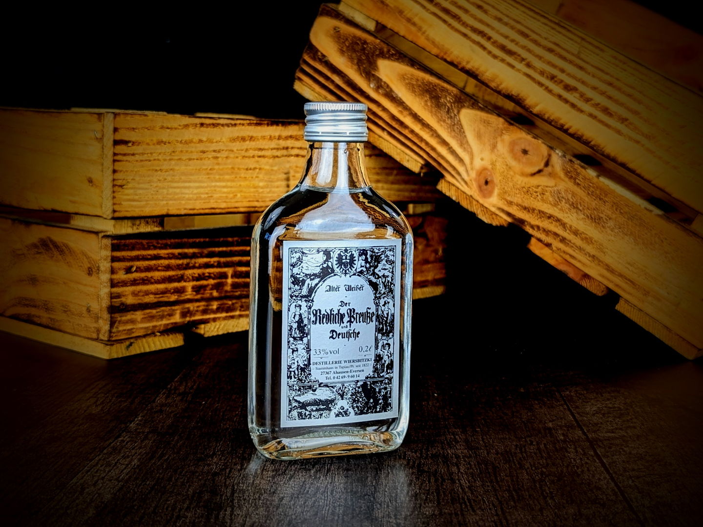 Der Redliche Preuße 33% Vol. Spirituose