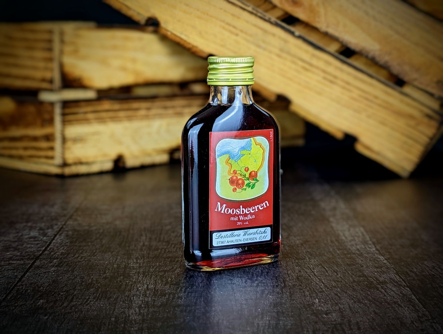 Moosbeere mit Wodka 20% Vol. Likör